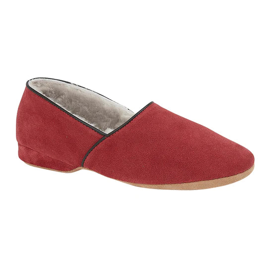 Drapers Anton Mens Sheepskin Slippers Sowerbys Shoes