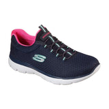 Womens Skechers Summits Wide Fit Trainers