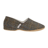 Drapers Mens Harris Tweed Sheepskin Slippers