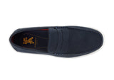 Front Doug Suede Slip-On Penny Loafer