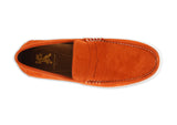 Front Doug Suede Slip-On Penny Loafer