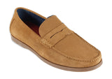 Front Doug Suede Slip-On Penny Loafer