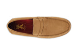 Front Doug Suede Slip-On Penny Loafer