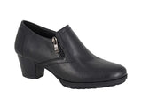 Ladies Boulevard High Cut Twin Zip Court Shoe