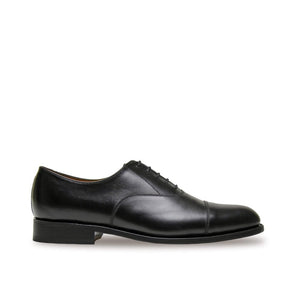 Sanders Stockholm Calf Leather Cap Oxford Shoe