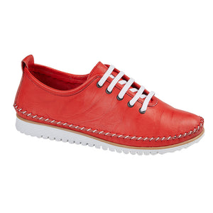 Ladies Mod Comfys Softie Leather Shoe