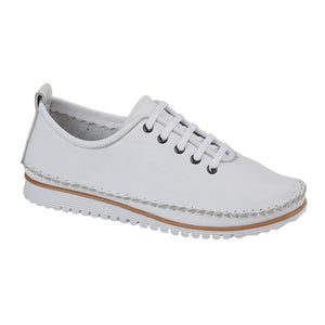 Ladies Mod Comfys Softie Leather Shoe